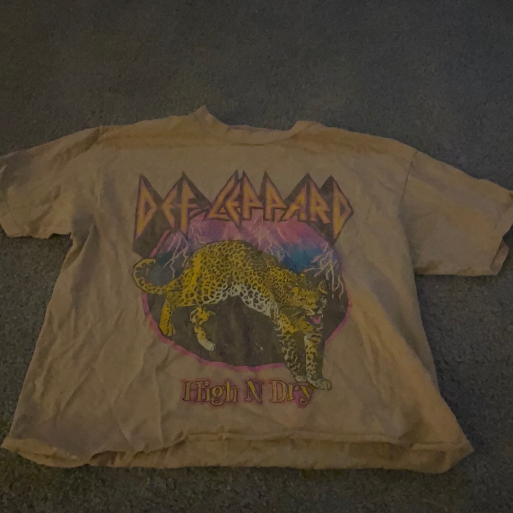 Cute band tee